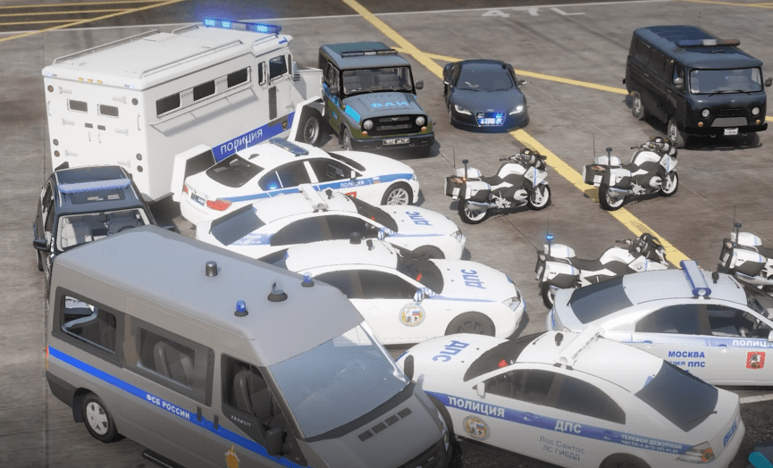 小l枫 XLF 001 俄罗斯警察整合包-GTA 优质网